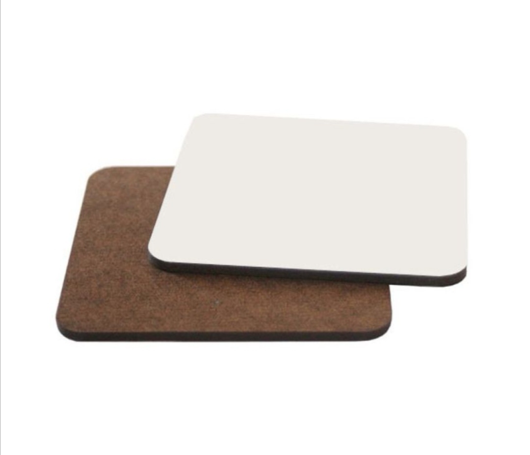 Wood Coaster (Square) 90mm Single